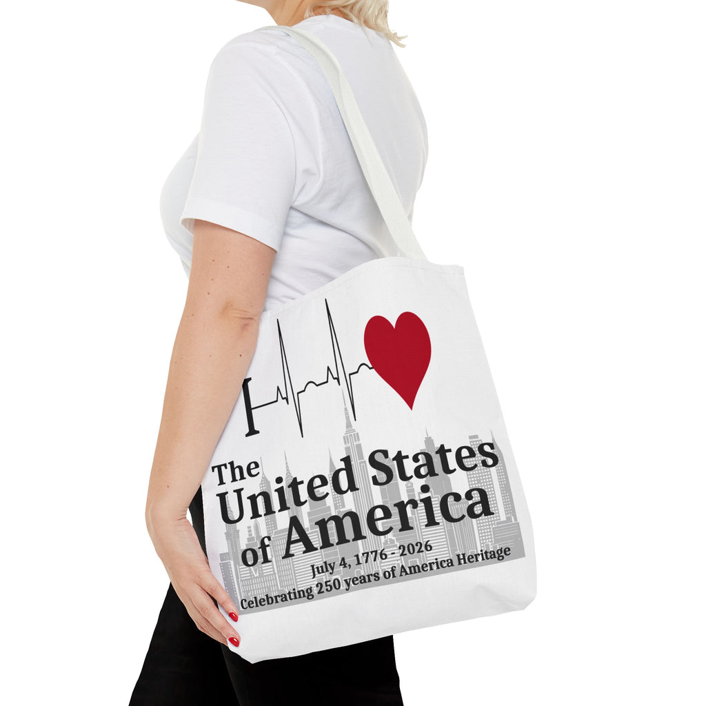 I Love the USA 250th Anniversary Tote