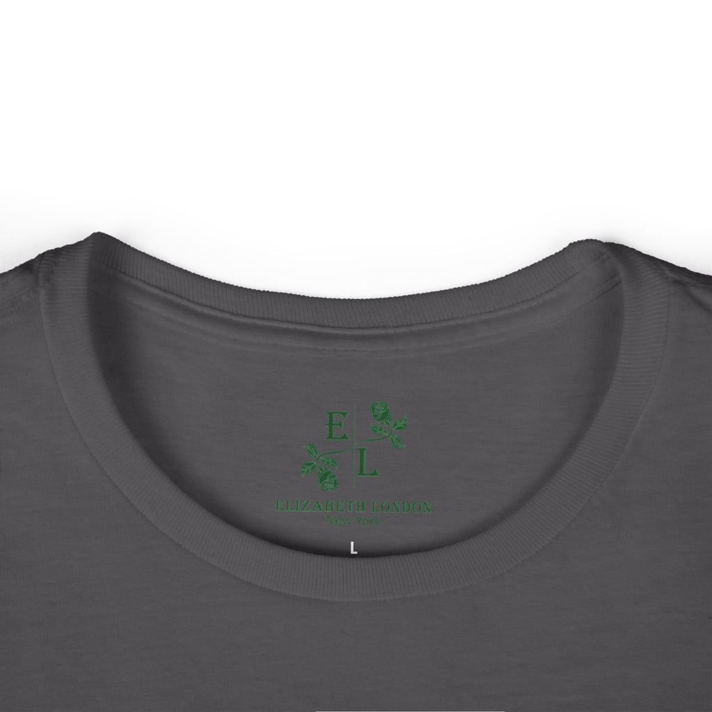 Elizabeth London™ Iconic Signature Rose Women’s Tee – Classic Rose