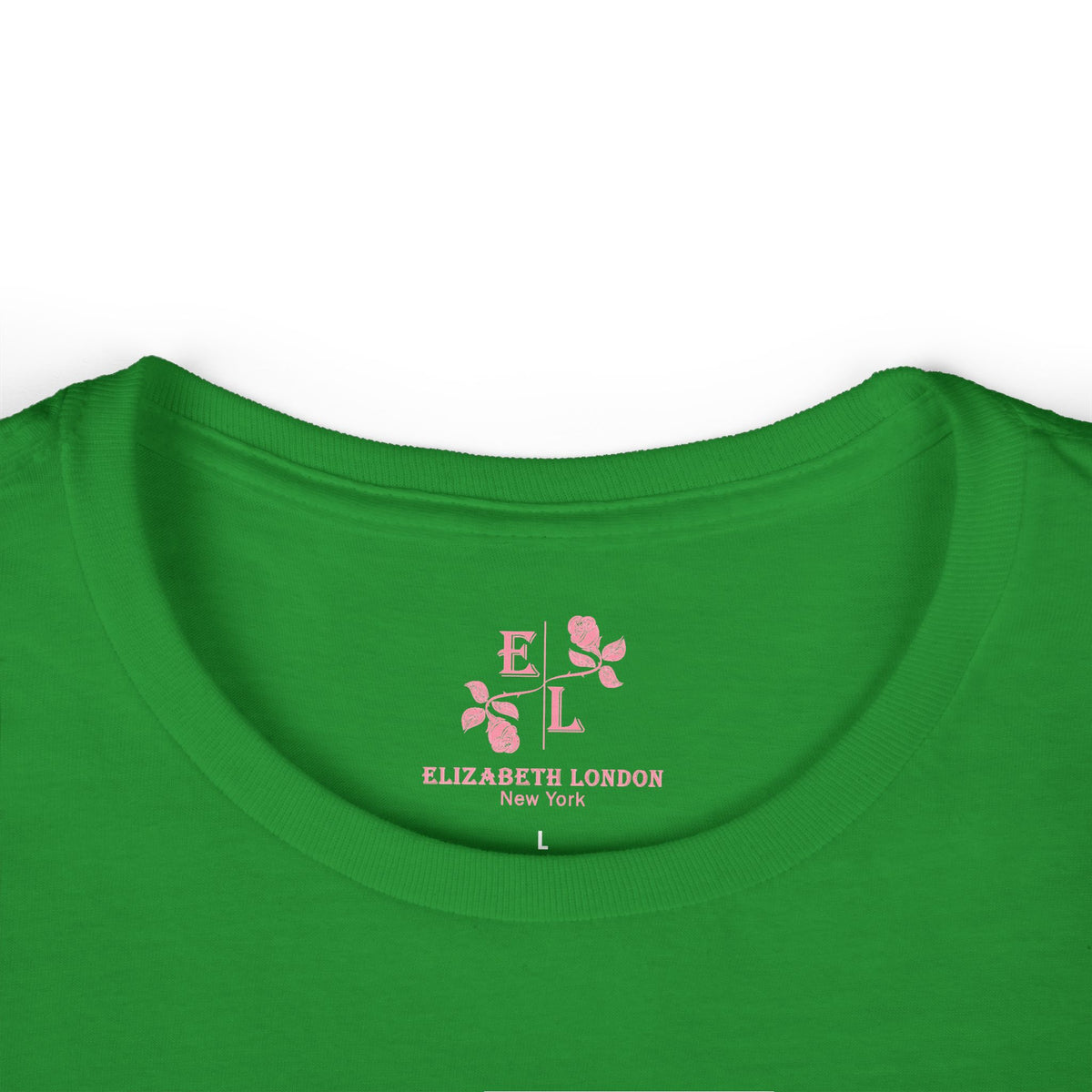 Elizabeth London™ Iconic Signature Rose Women’s Tee – Grand Garden