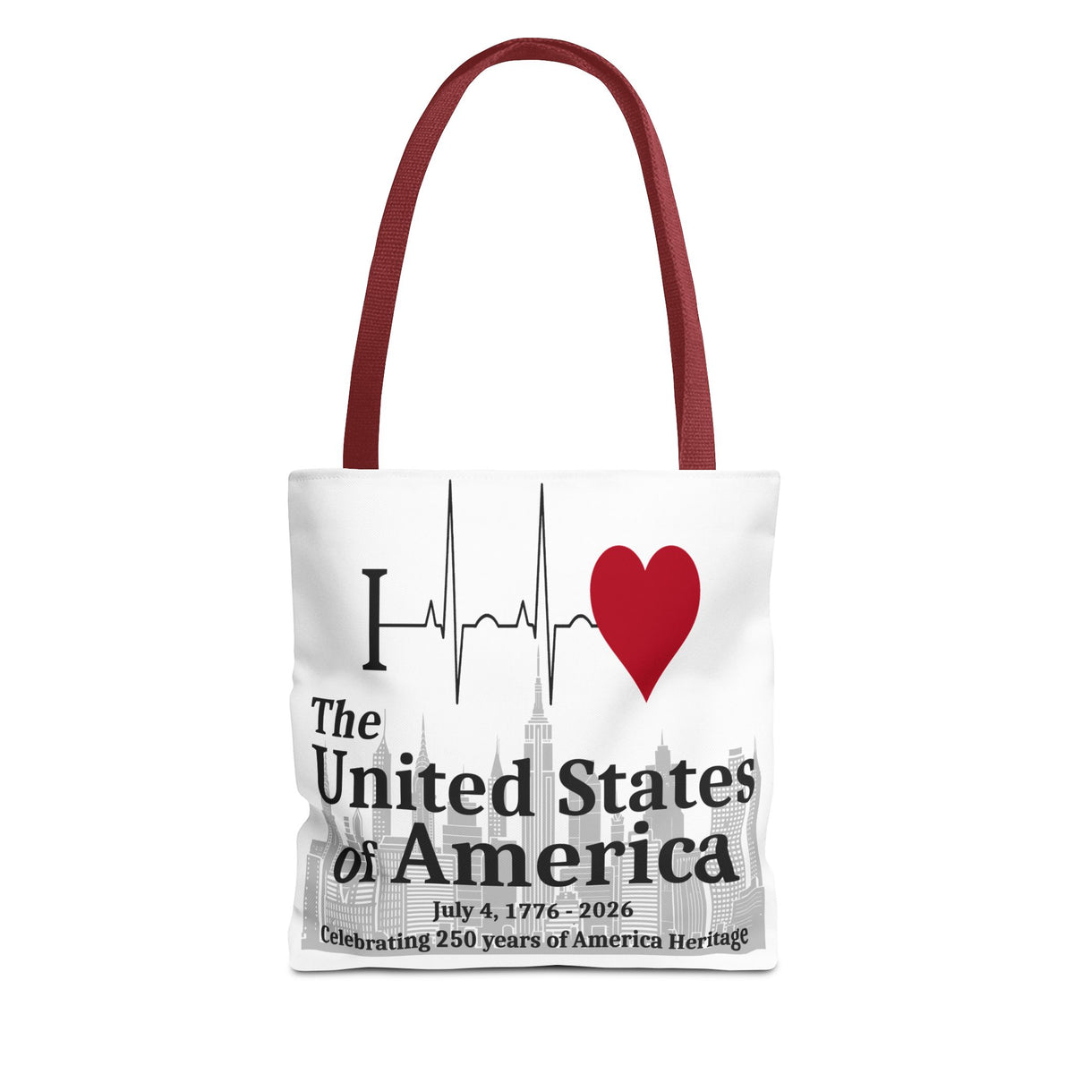 I Love the USA 250th Anniversary Tote