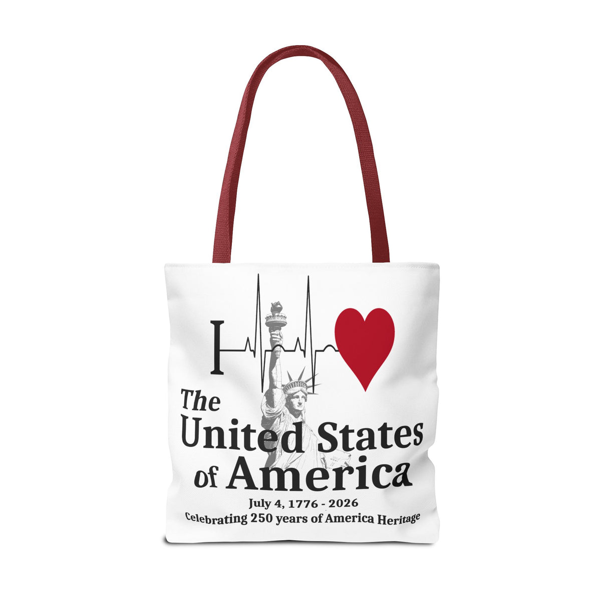 I Love the USA 250th Anniversary Tote