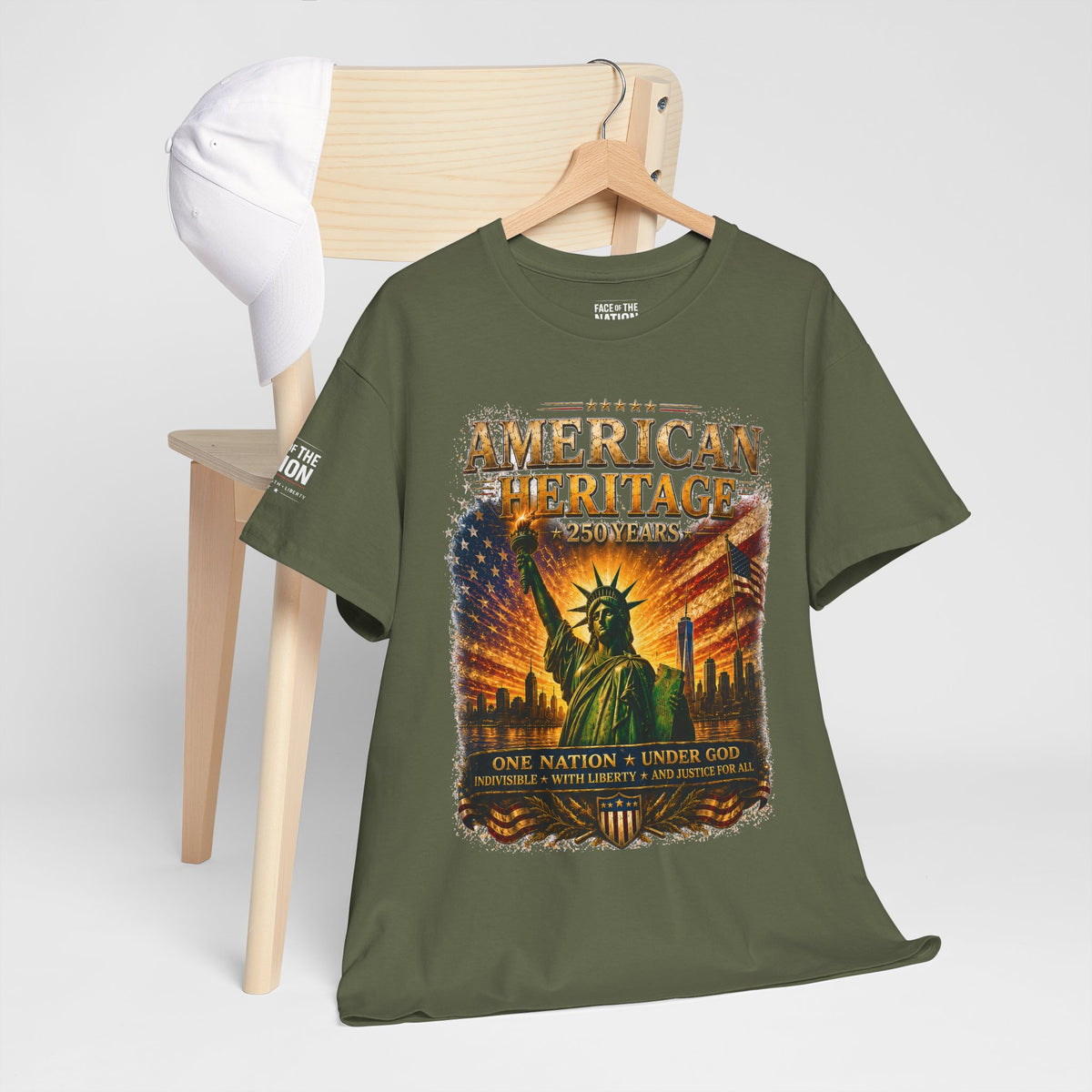 Many Voices, One Foundation American Heritage Tee