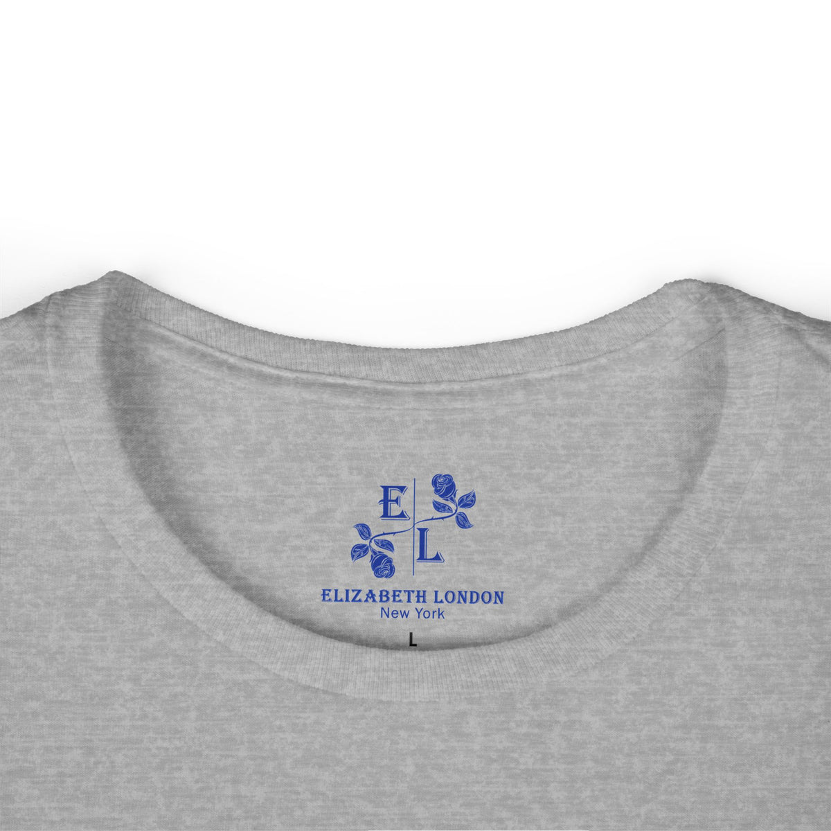 Elizabeth London™ Iconic Signature Rose Women’s Tee – Morning Bloom