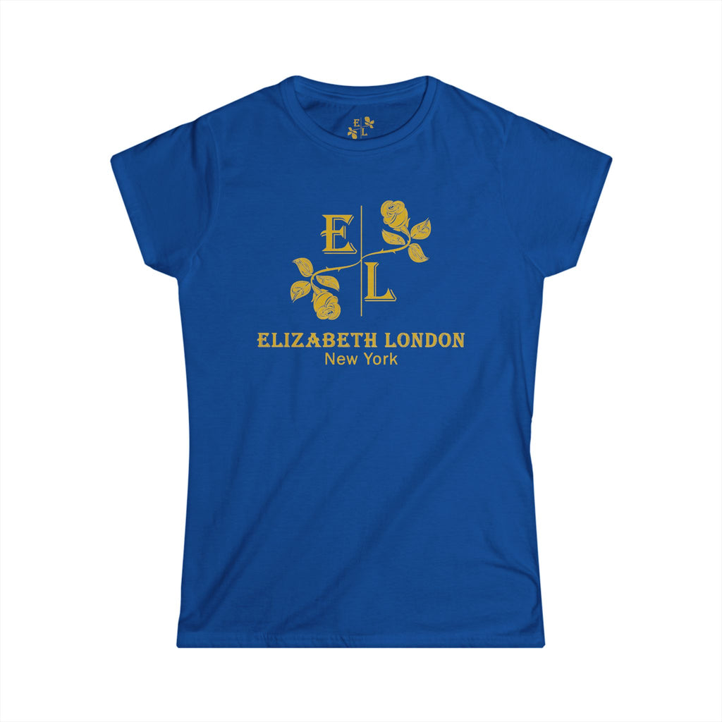 Elizabeth London™ Iconic Signature Rose Women’s Tee – Garden Spectrum