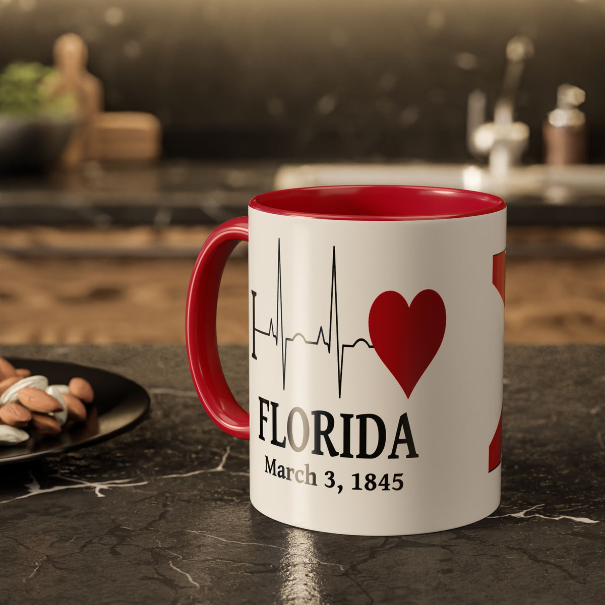 Florida State Pride Accent Mug — 27th State