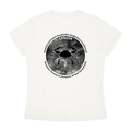 Cancer Monochrome Zodiac Slim-Fit Women’s Tee – White