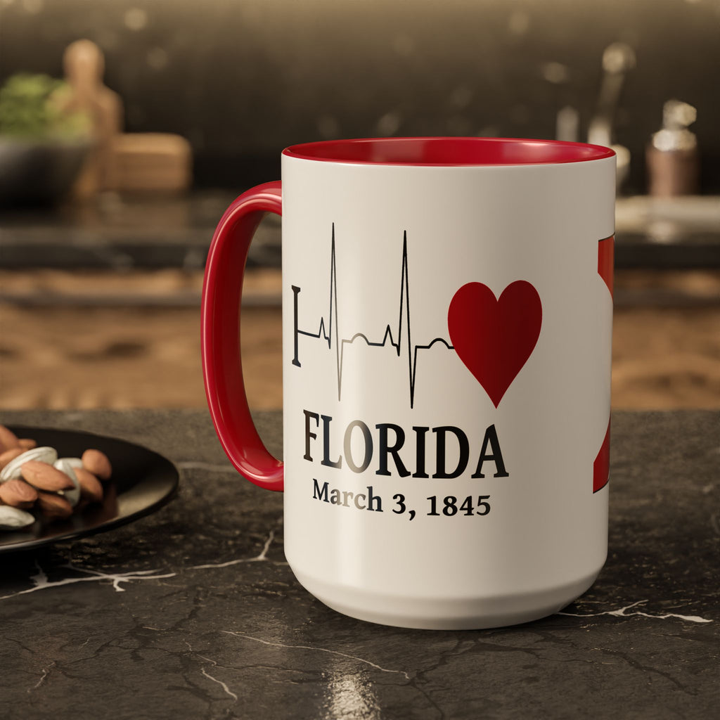Florida State Pride Accent Mug — 27th State