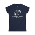 Elizabeth London™ Iconic Signature Rose Women’s Tee – Midnight Rose