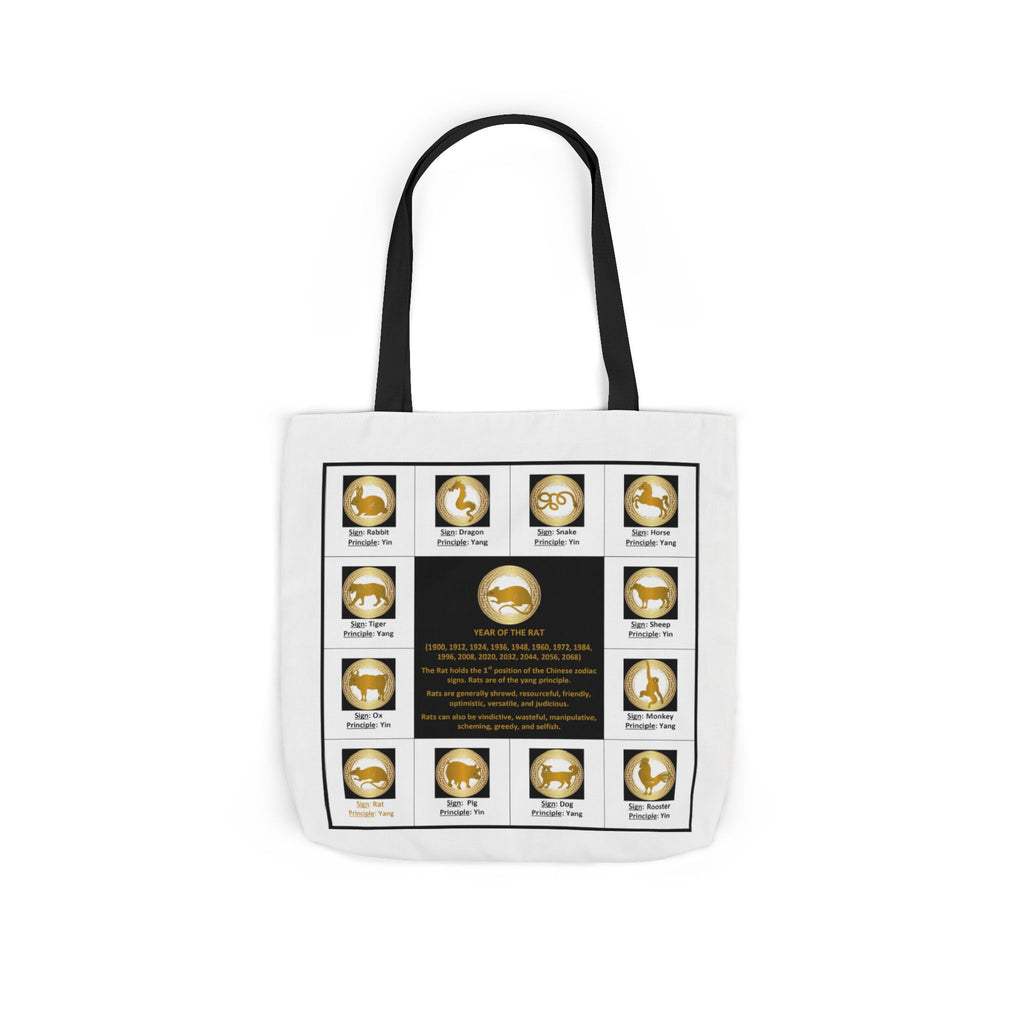 01 Rat — Chinese Zodiac Tote by Elizabeth London™