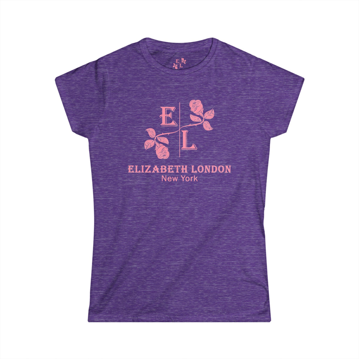 Elizabeth London™ Iconic Signature Rose Women’s Tee – Grand Garden