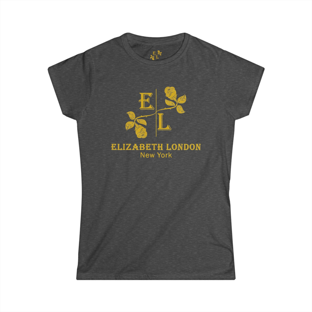 Elizabeth London™ Iconic Signature Rose Women’s Tee – Garden Spectrum