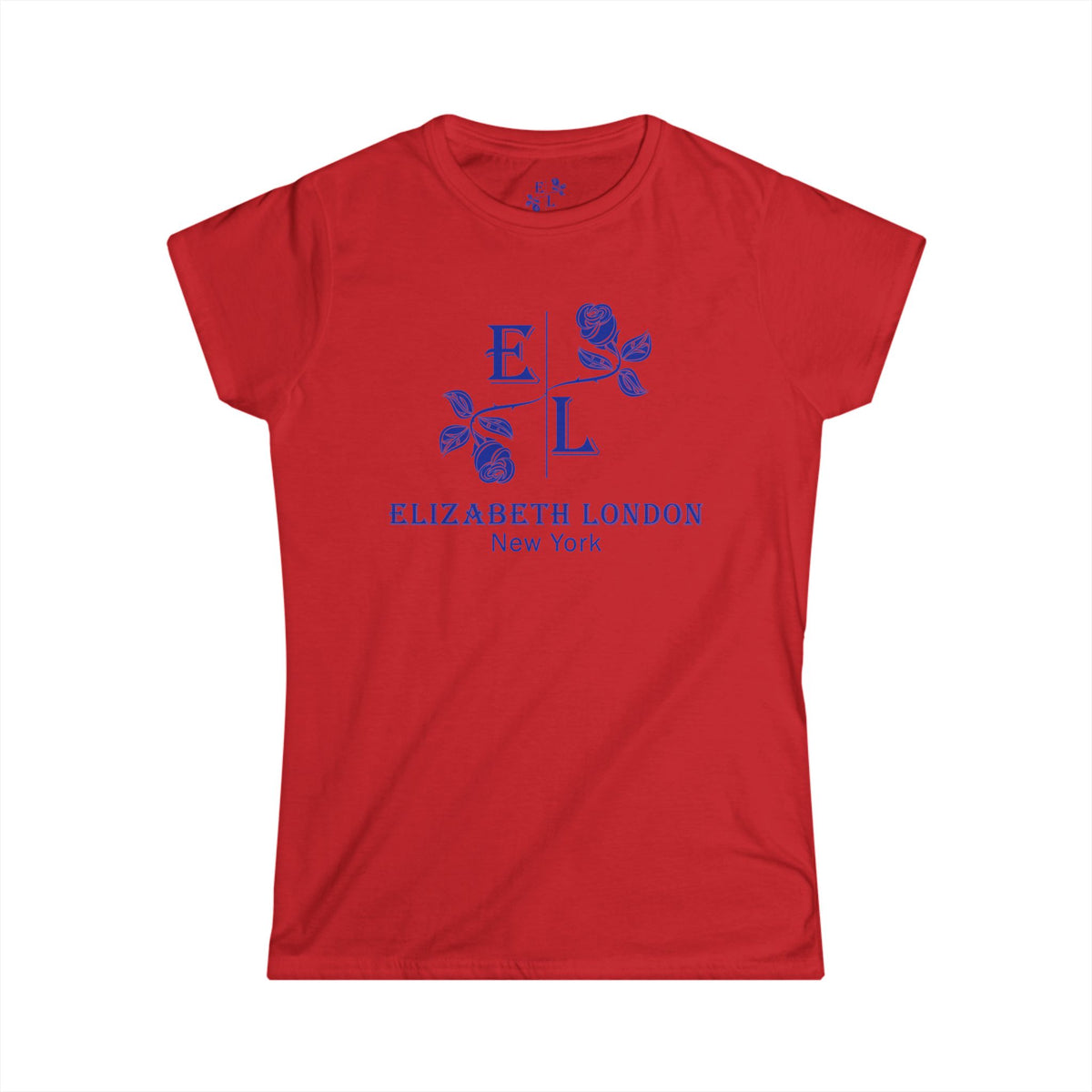 Elizabeth London™ Iconic Signature Rose Women’s Tee – Twilight Rose