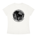 Aries Monochrome Zodiac Slim-Fit Women’s Tee – White