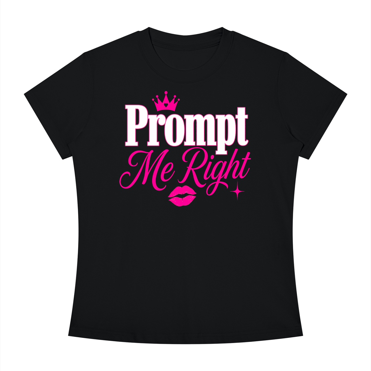 Prompt Me Right Slim-Fit Women’s Tee – First Response Edition
