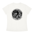 Libra Monochrome Zodiac Slim-Fit Women’s Tee – White