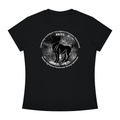 Aries Monochrome Zodiac Slim-Fit Women’s Tee – Black