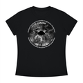 Cancer Monochrome Zodiac Slim-Fit Women’s Tee – Black