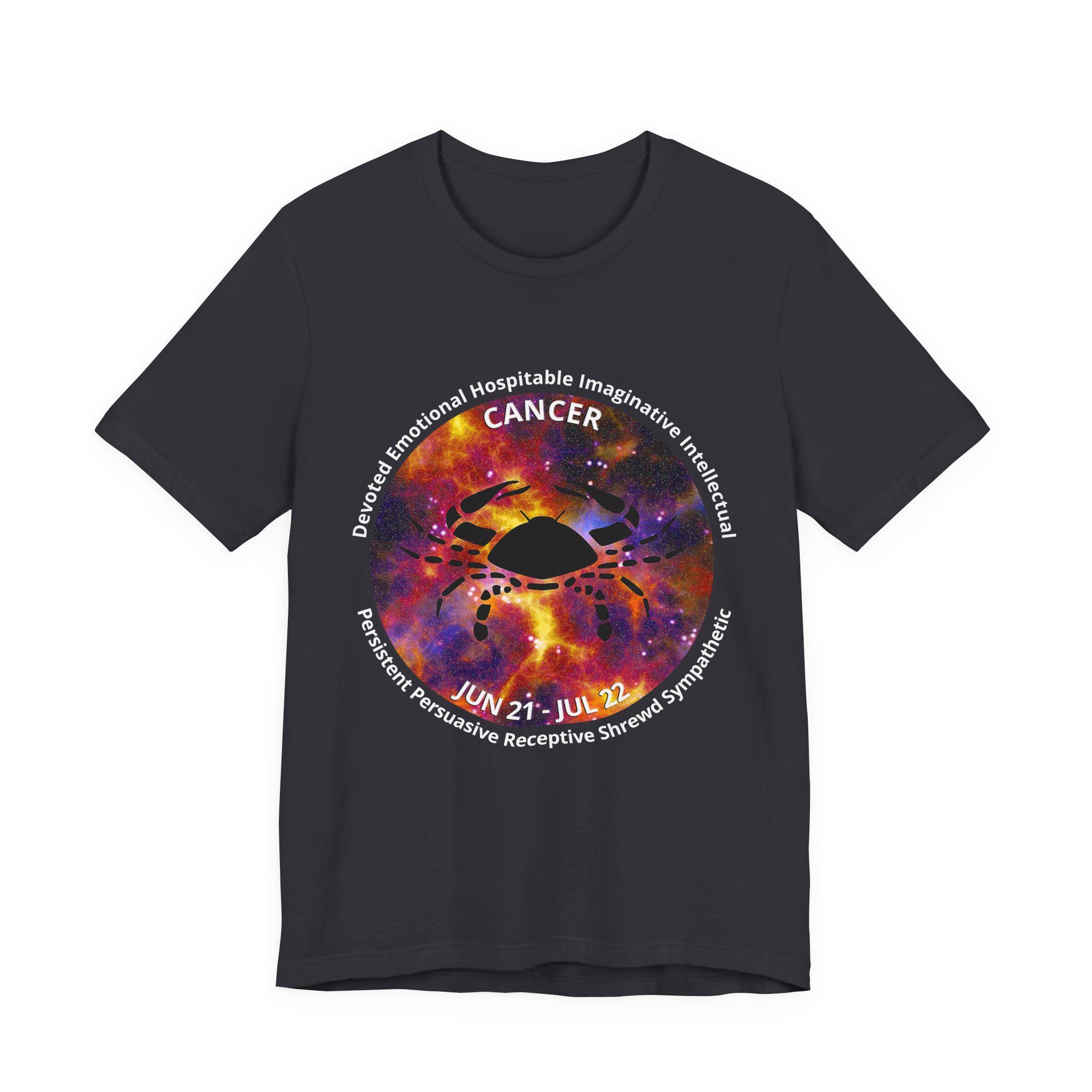 Astro Blk 04 Cancer Unisex Tee - Image 5