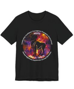 Astro Blk 01 Aries Unisex Tee