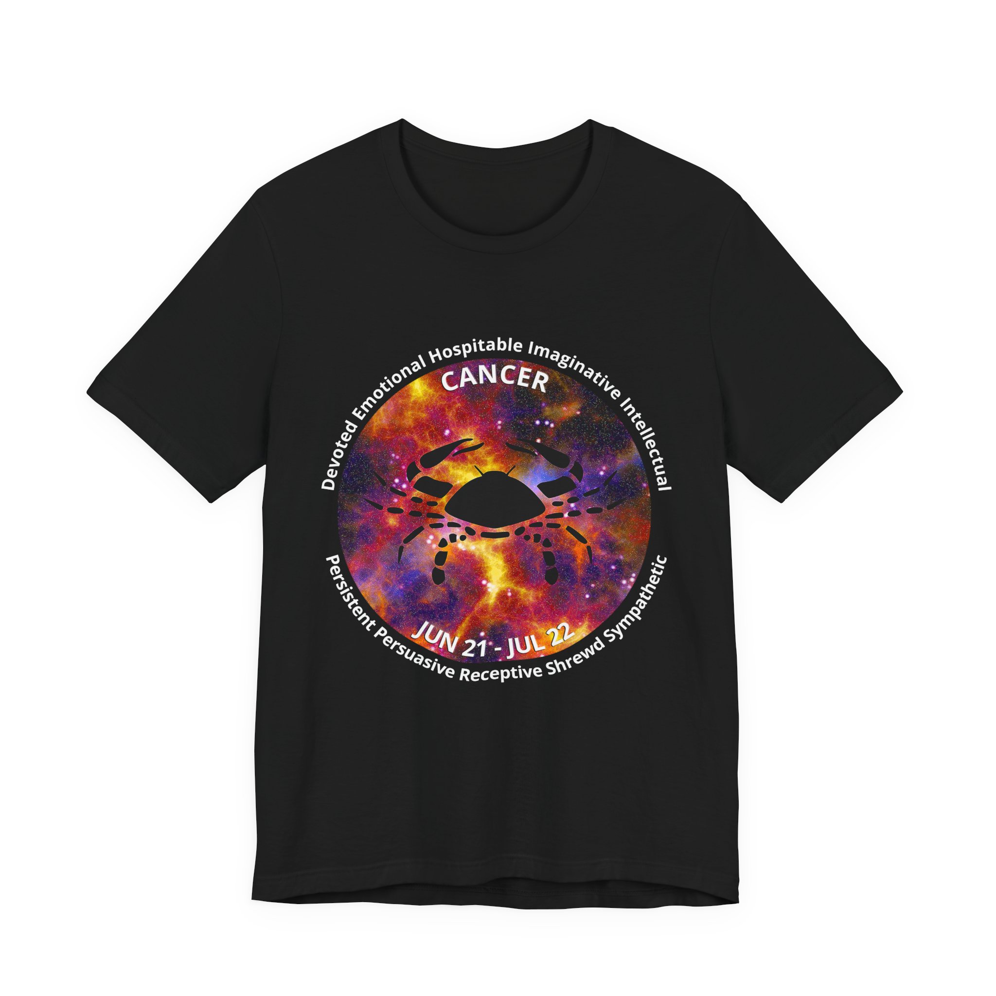Astro Blk 04 Cancer Unisex Tee