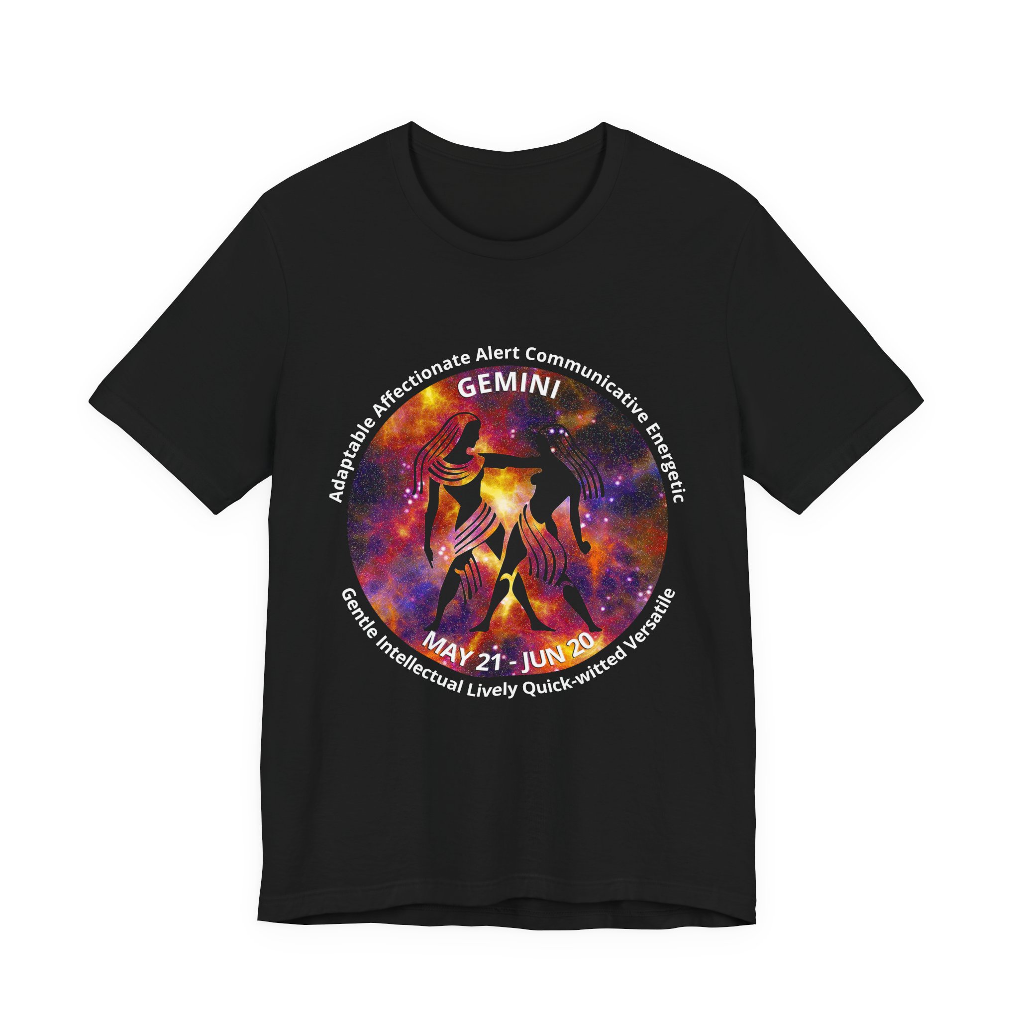 Astro Blk 03 Gemini Unisex Tee