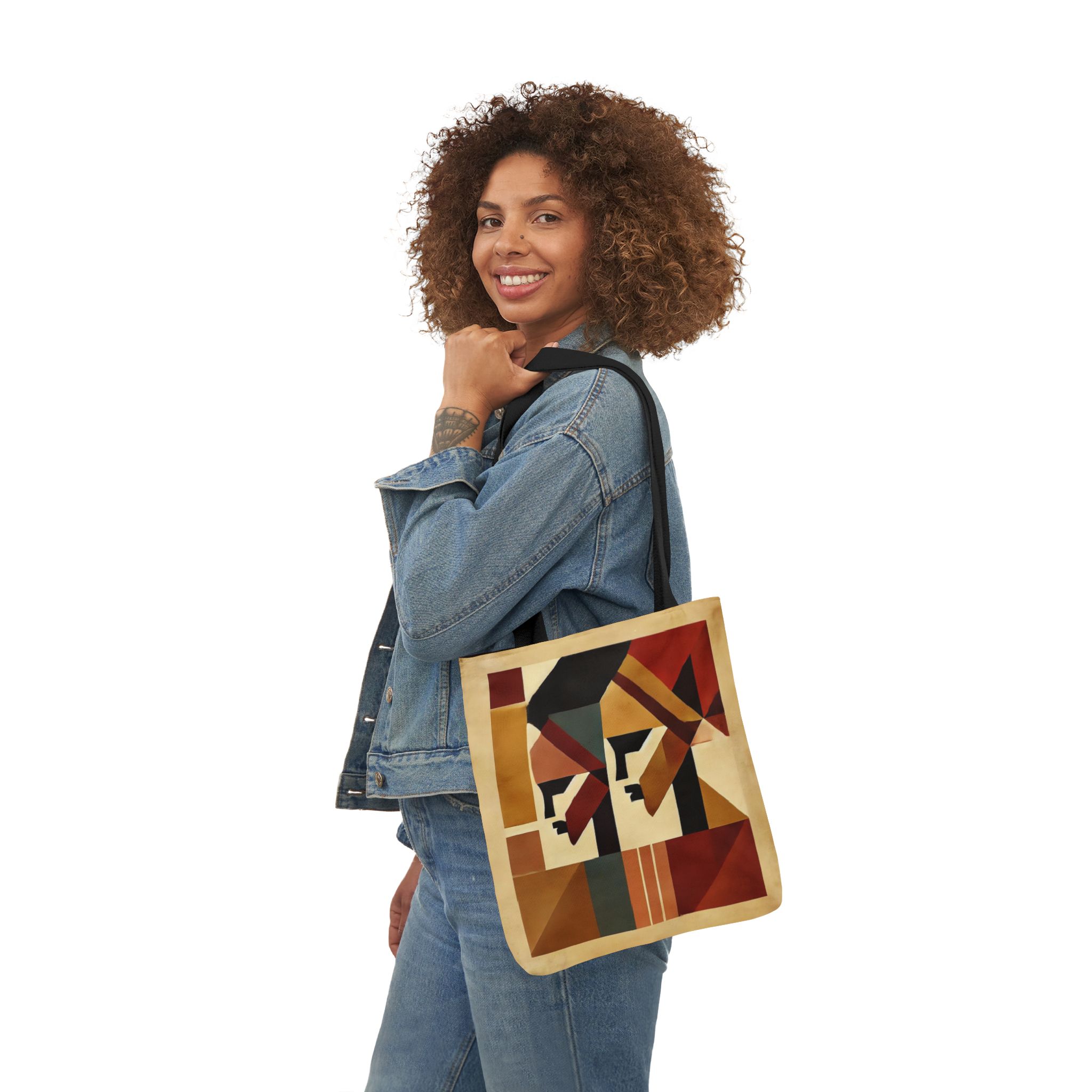 Canvas Tote Bag, 5-Color Straps - Image 8