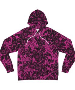 Alternative view of Pink Floral Hoodie