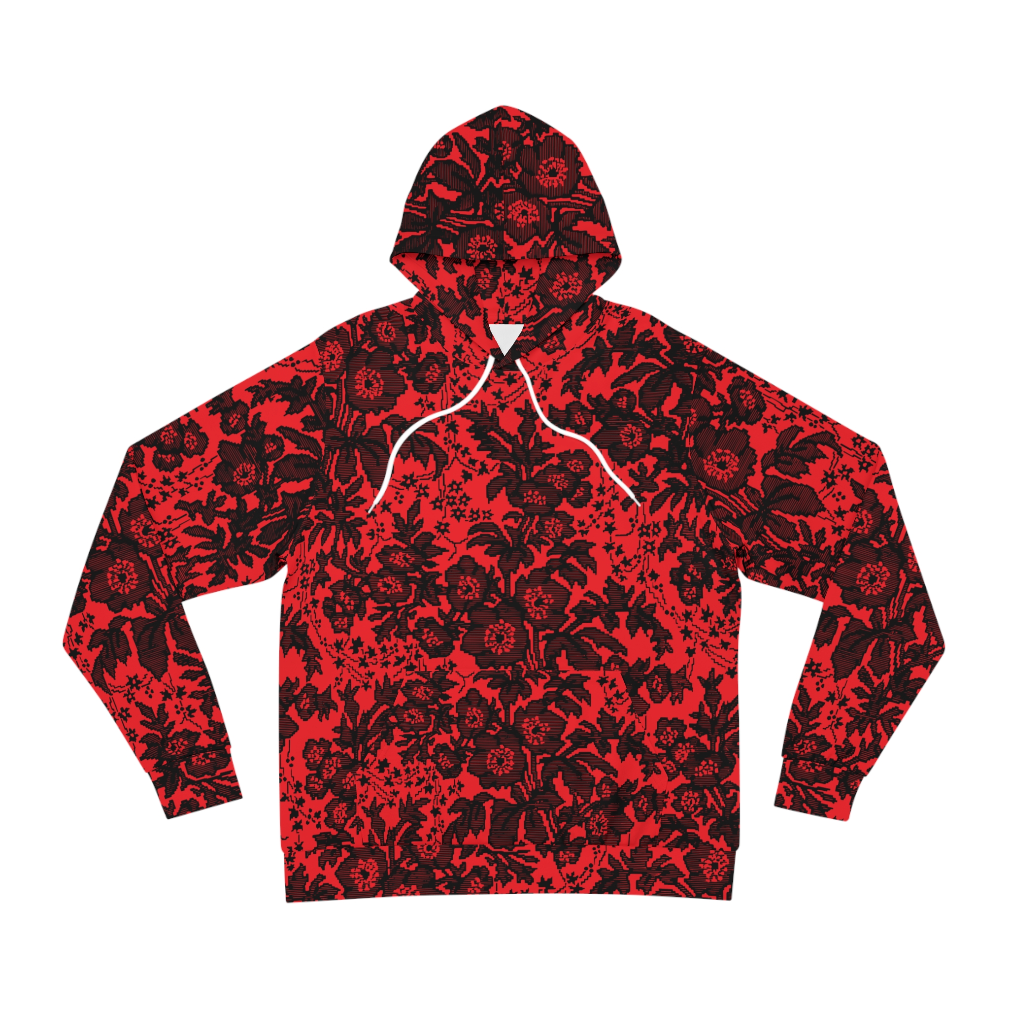 Red Floral Hoodie - Image 2