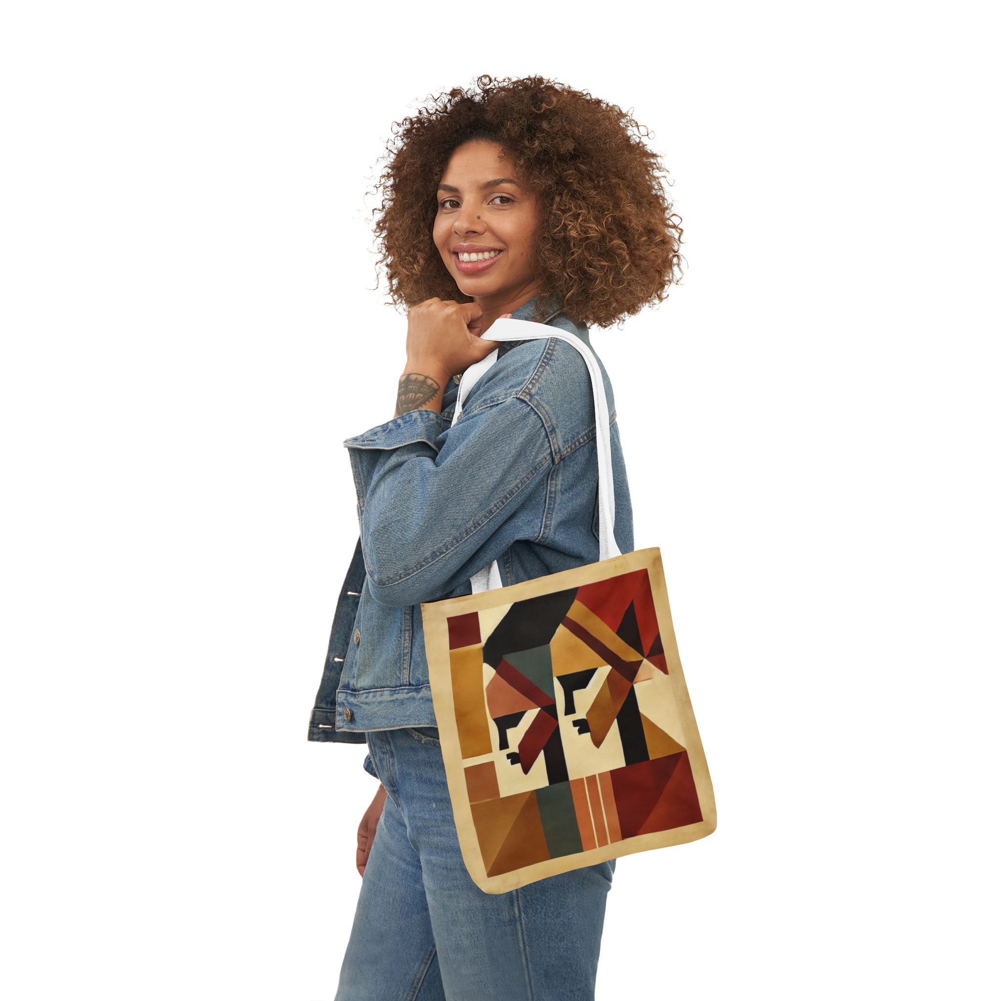Canvas Tote Bag, 5-Color Straps - Image 20