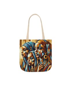 Canvas Tote Bag, 5-Color Straps