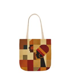 Canvas Tote Bag, 5-Color Straps