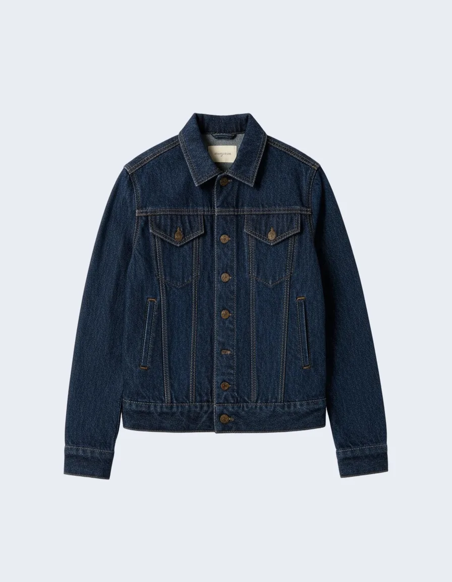 Denim Crop Jacket
